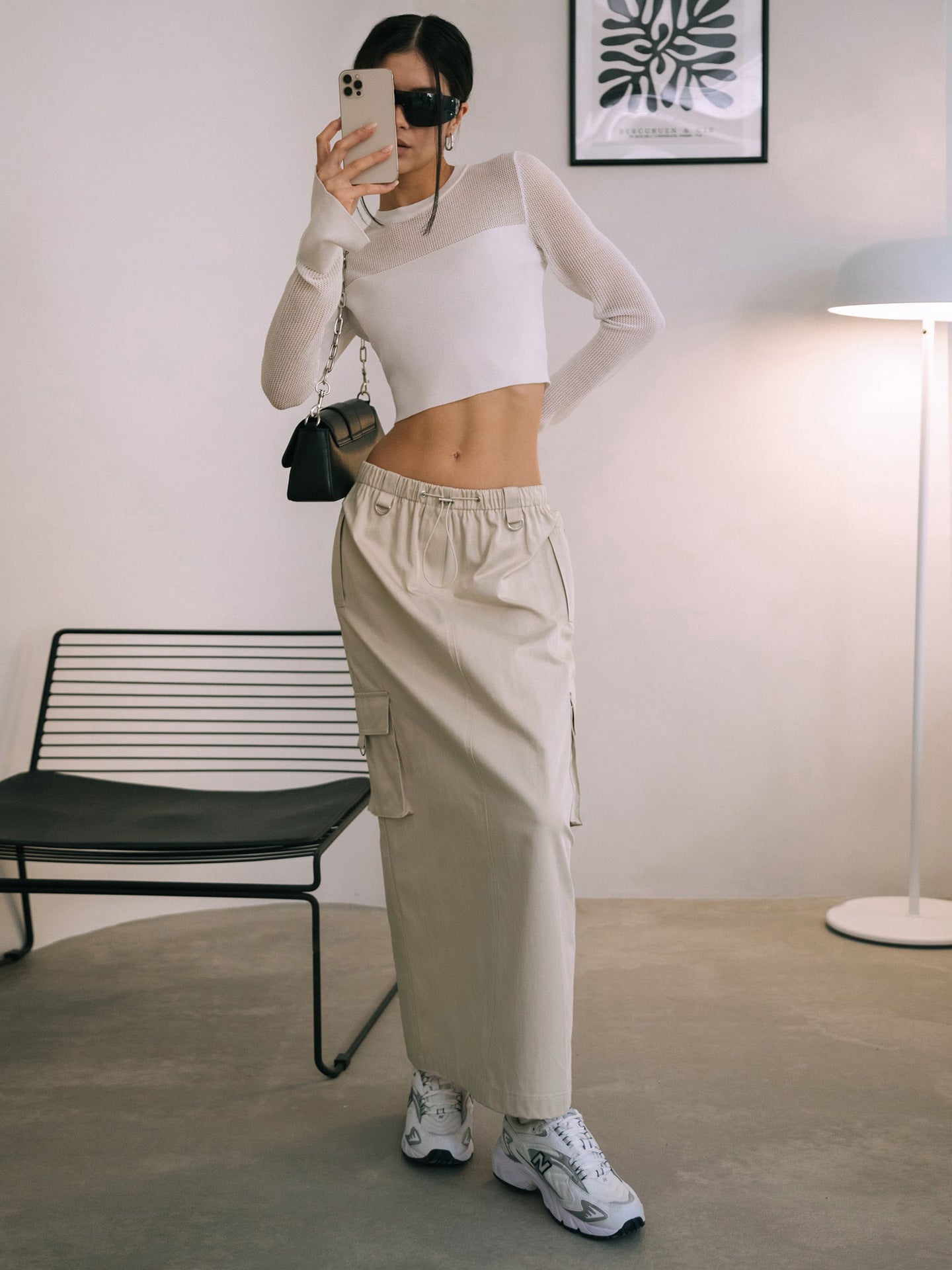 PARKER MAXI SKIRT