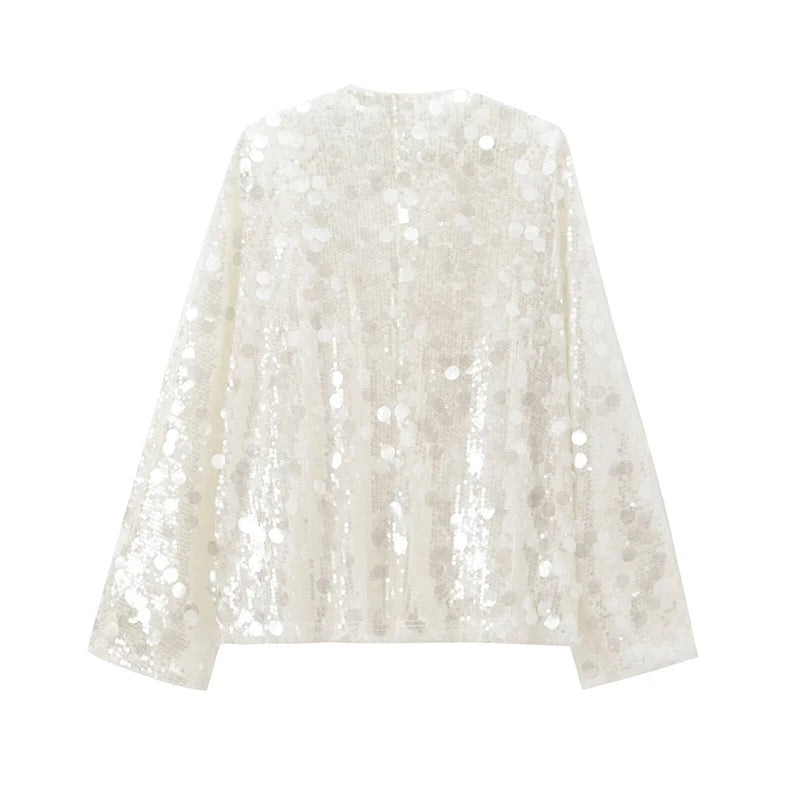 TERESIANA SEQUIN KIMONO