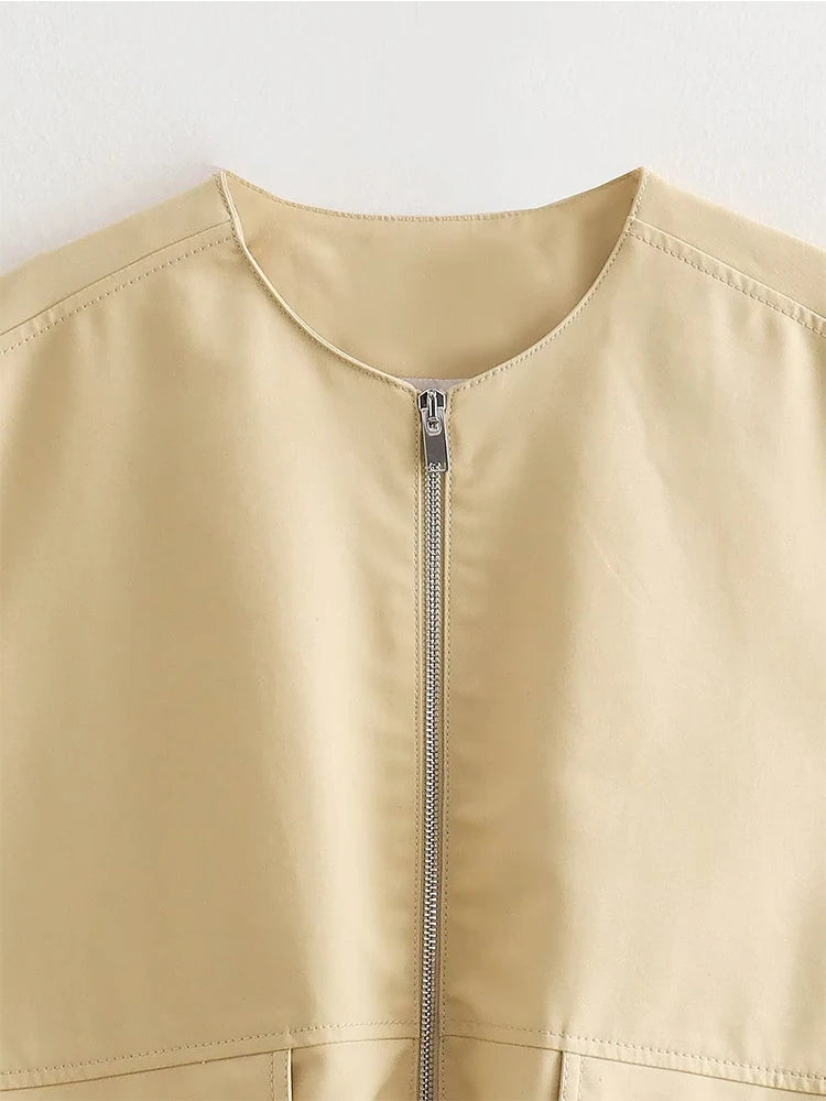 FRIDA CROP WAISTCOAT