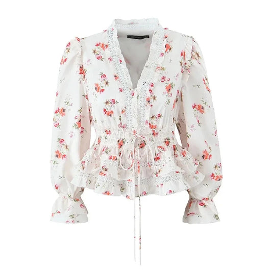 ERICA FLORAL BLOUSE