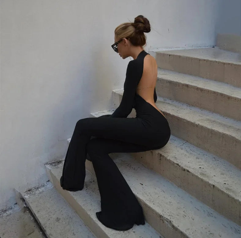 RIYA BACKLESS JUMPSUIT
