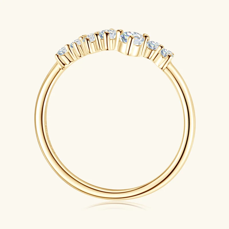 ADA MOISSANITE RING