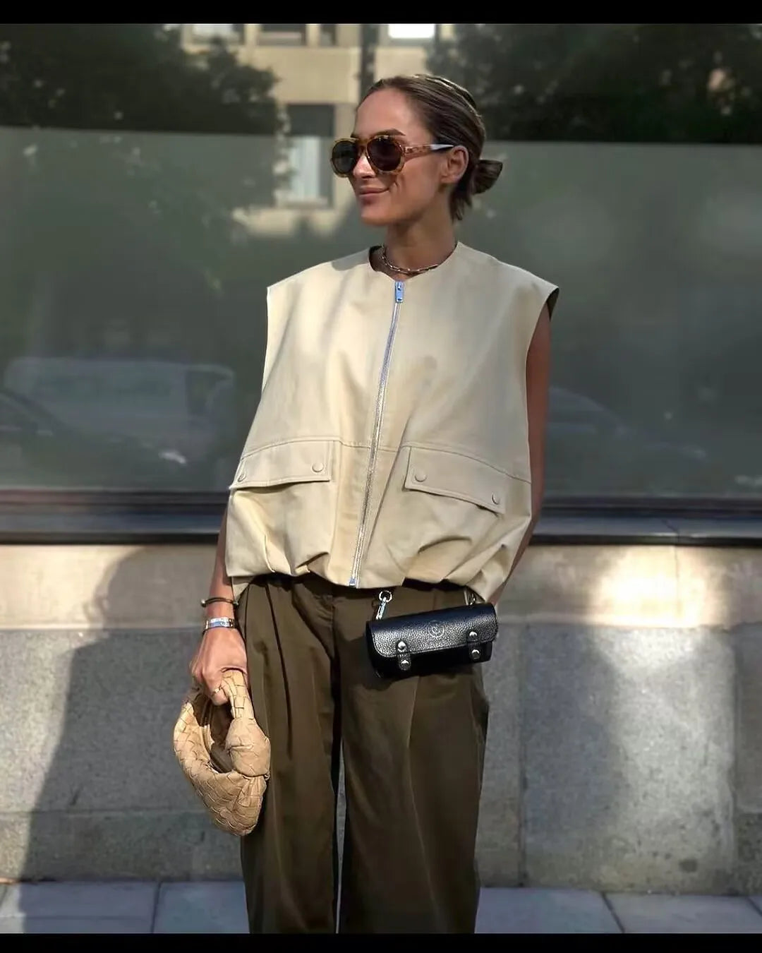 FRIDA CROP WAISTCOAT