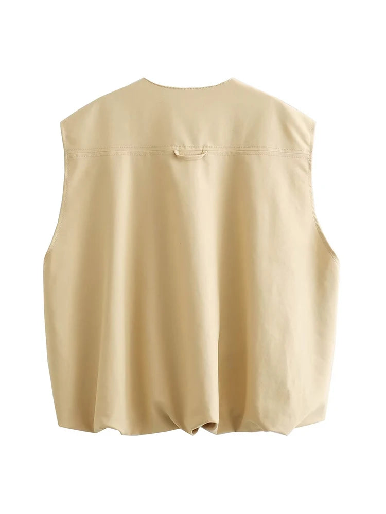 FRIDA CROP WAISTCOAT
