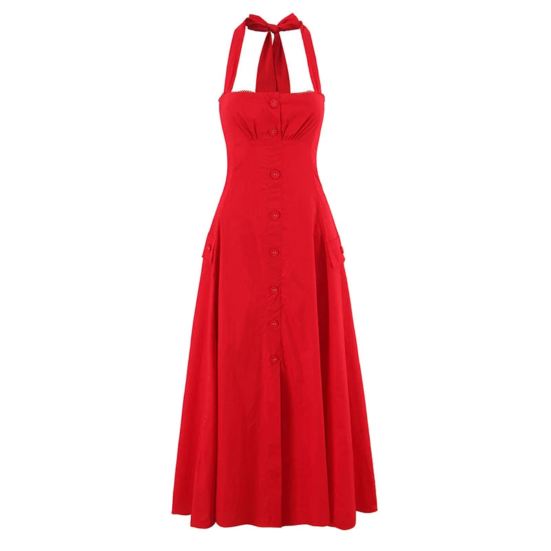 ALLORA FLORAL MIDI DRESS