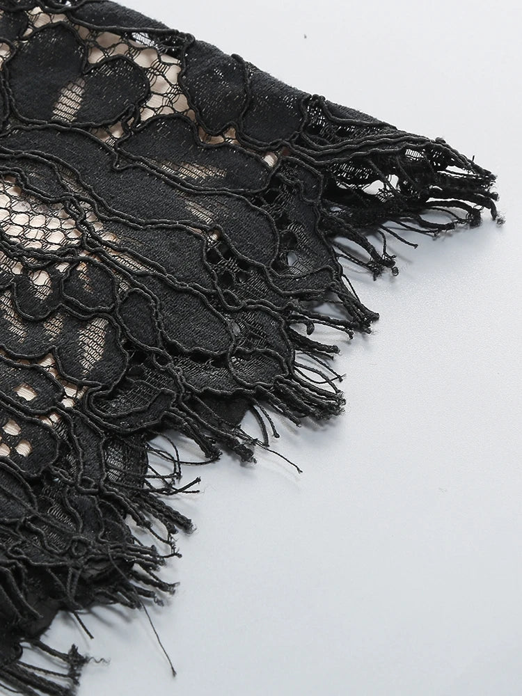 BRENDA LACE MAXI DRESS