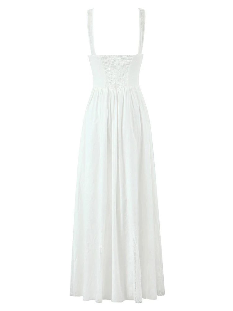 ARYA LACE MIDI DRESS