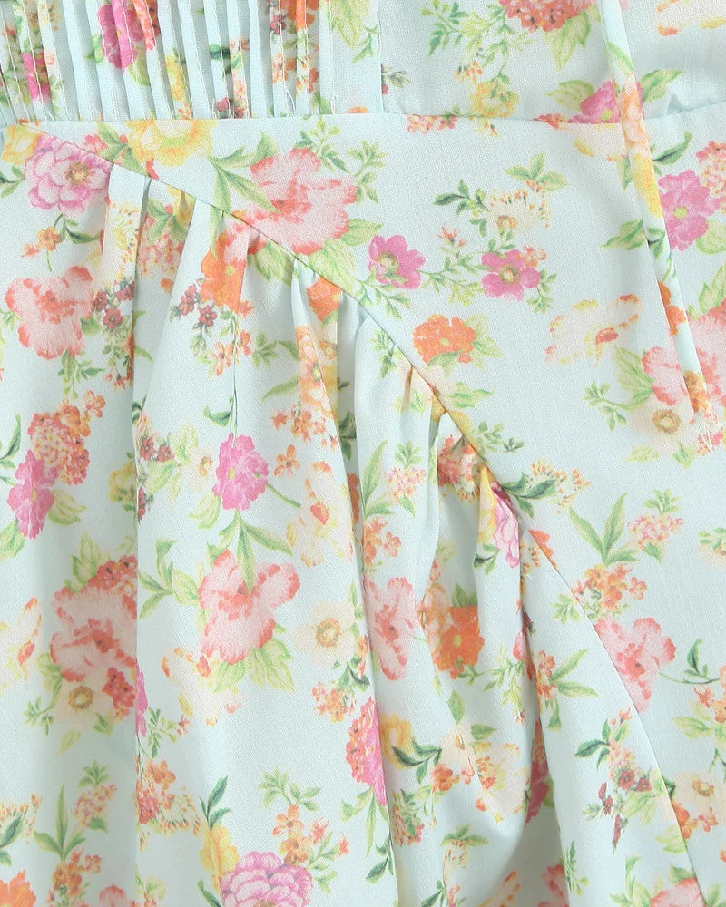 MILA FLORAL MIDI DRESS