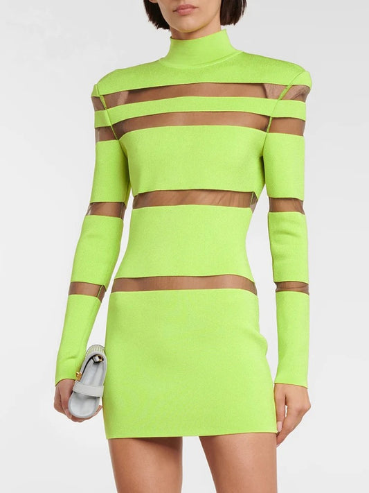 FLOSSY MINI DRESS
