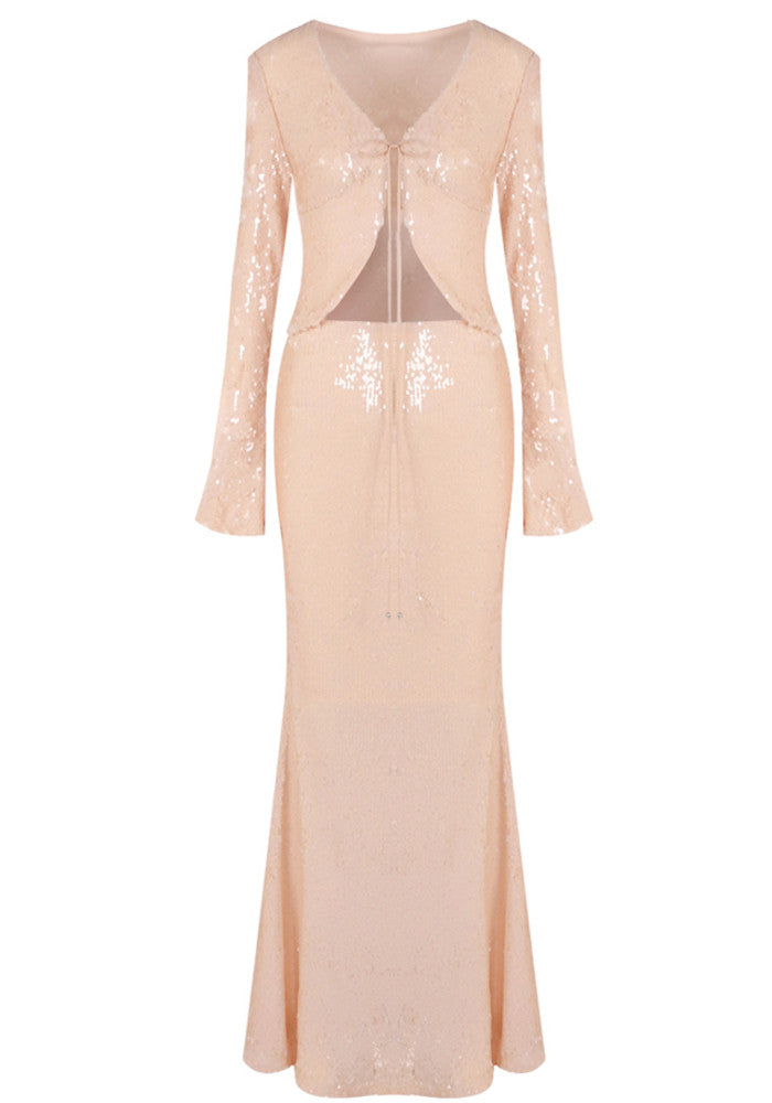 NOEMI SEQUIN TWO PIECE SET