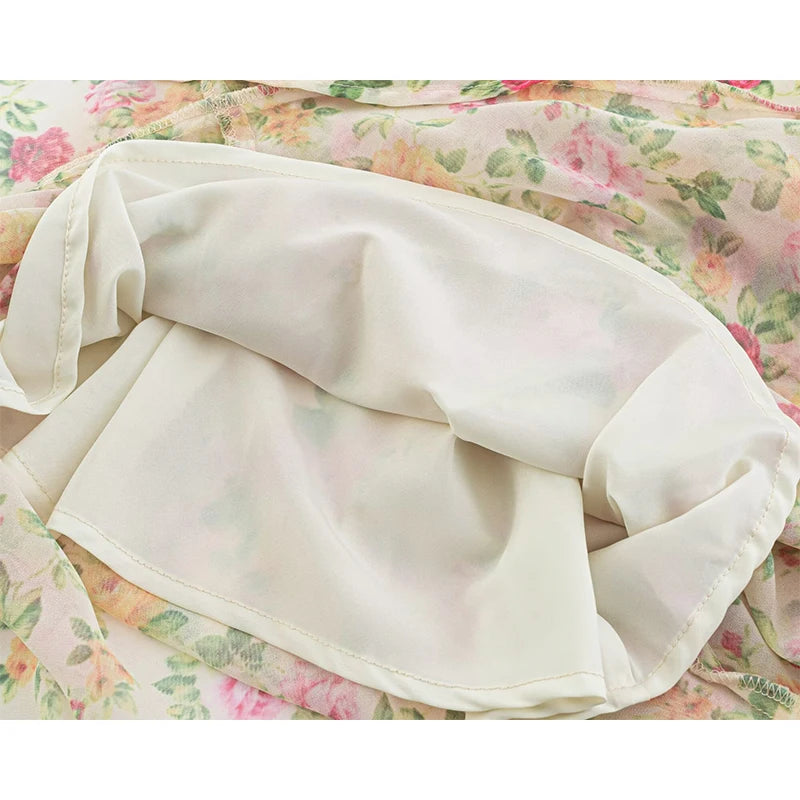 SEVERINA FLORAL MIDI DRESS