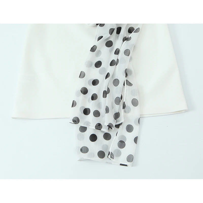 VERLAINE POLKA DOT MINI DRESS