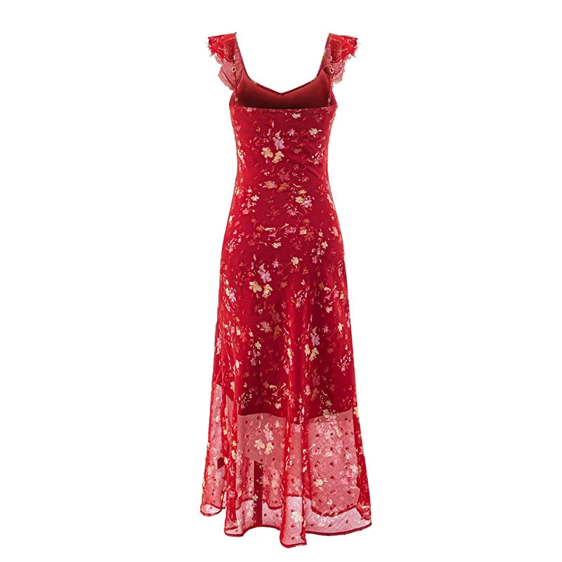 ROSANI FLORAL MIDI DRESS