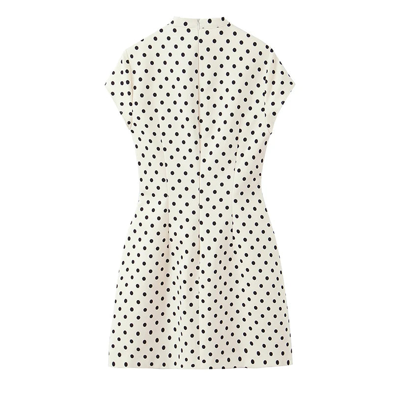 BELLA BOW TIE MINI DRESS