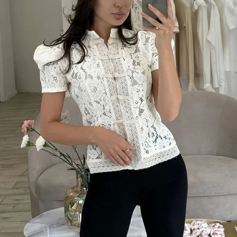 IMERA LACE BLOUSE