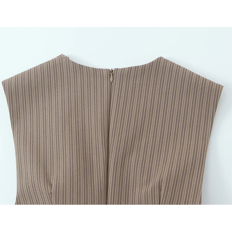 NEVA STRIPED MINI DRESS