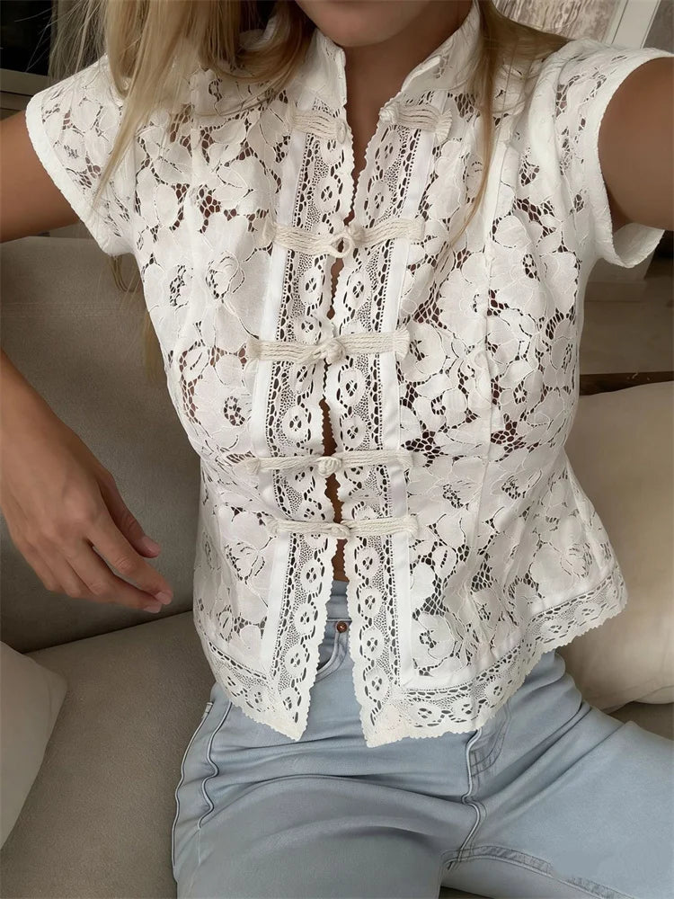 IMERA LACE BLOUSE