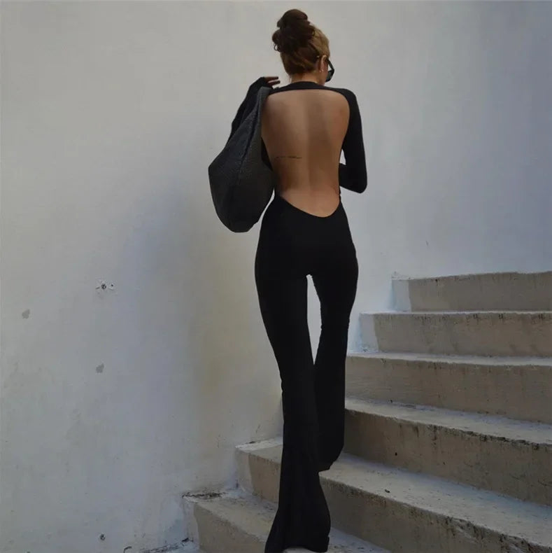 RIYA BACKLESS JUMPSUIT