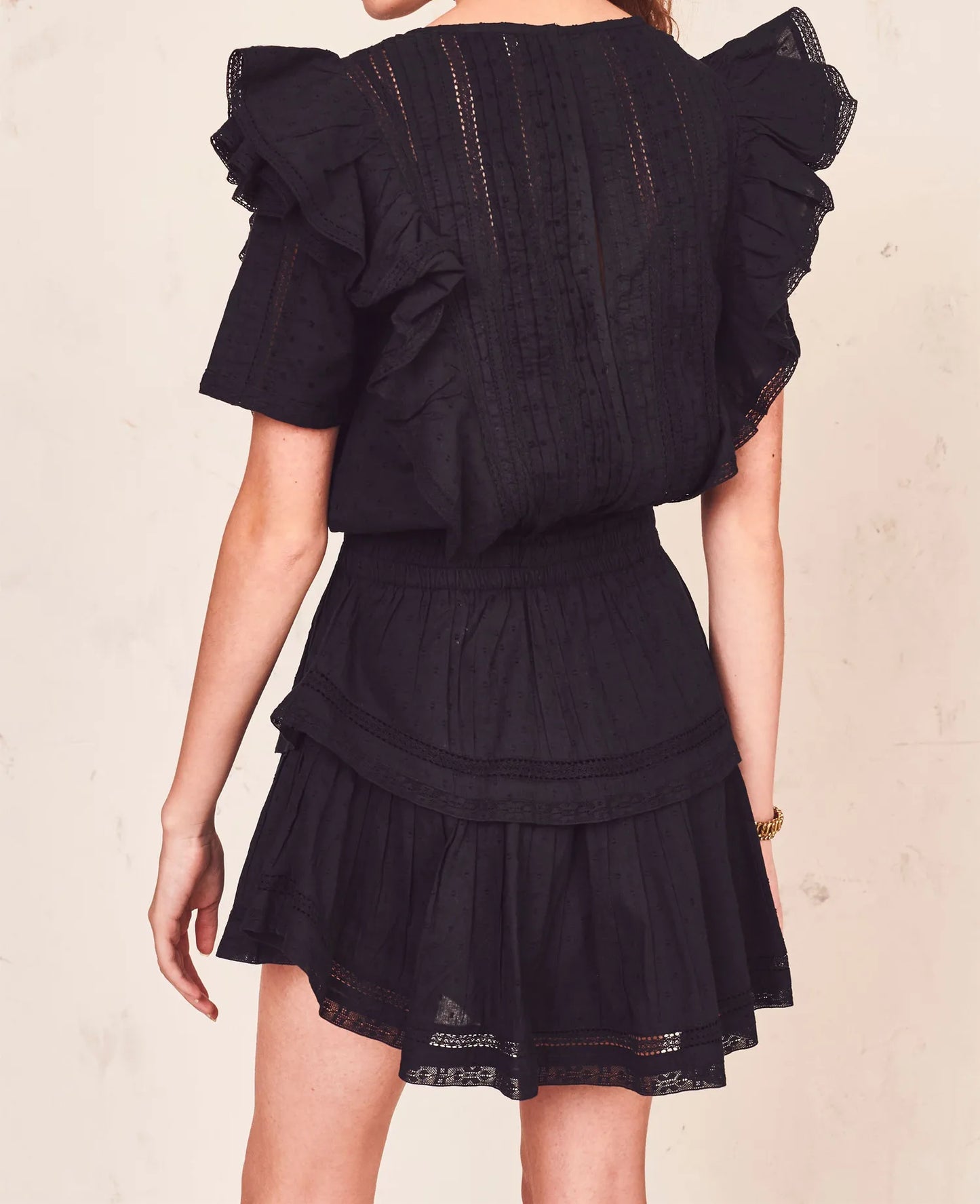 MARTA RUFFLE DRESS