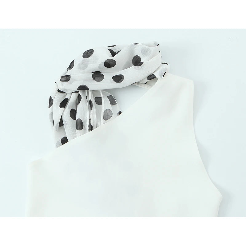 VERLAINE POLKA DOT MINI DRESS