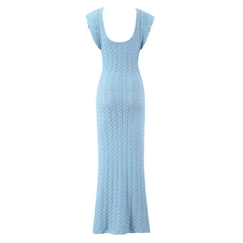 ALIZA KNITTED MIDI DRESS