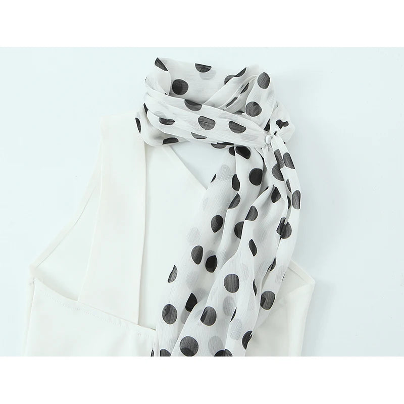 VERLAINE POLKA DOT MINI DRESS