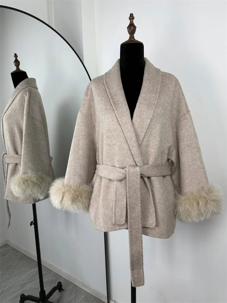ANTONELI FOX FUR COAT