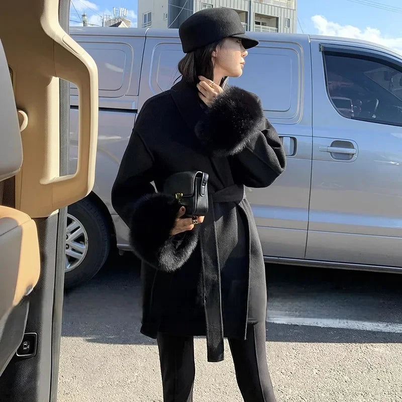 ANTONELI FOX FUR COAT