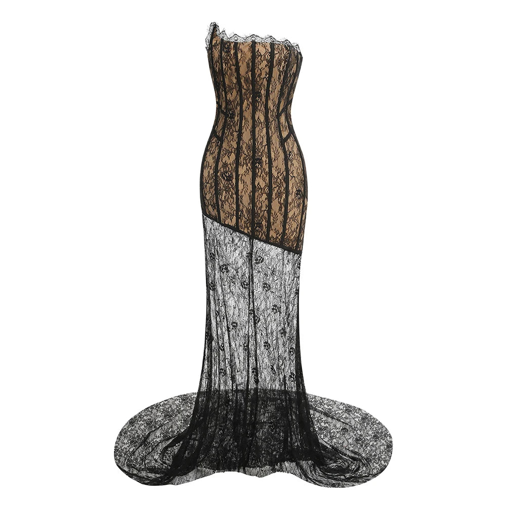 VENI LACE MAXI DRESS