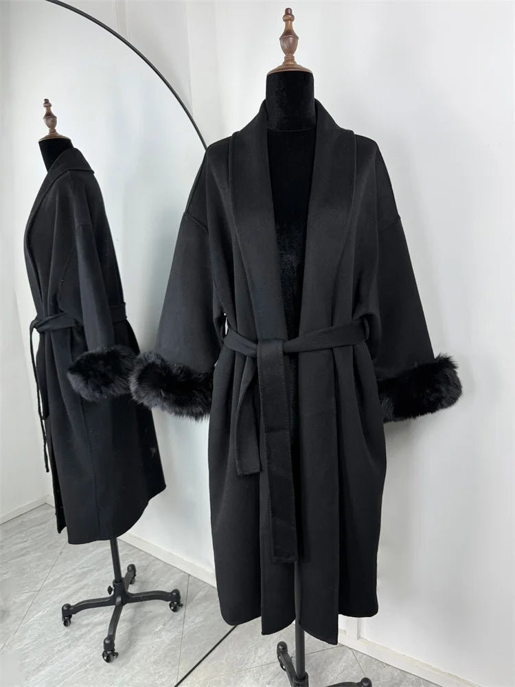 ANTONELI FOX FUR COAT