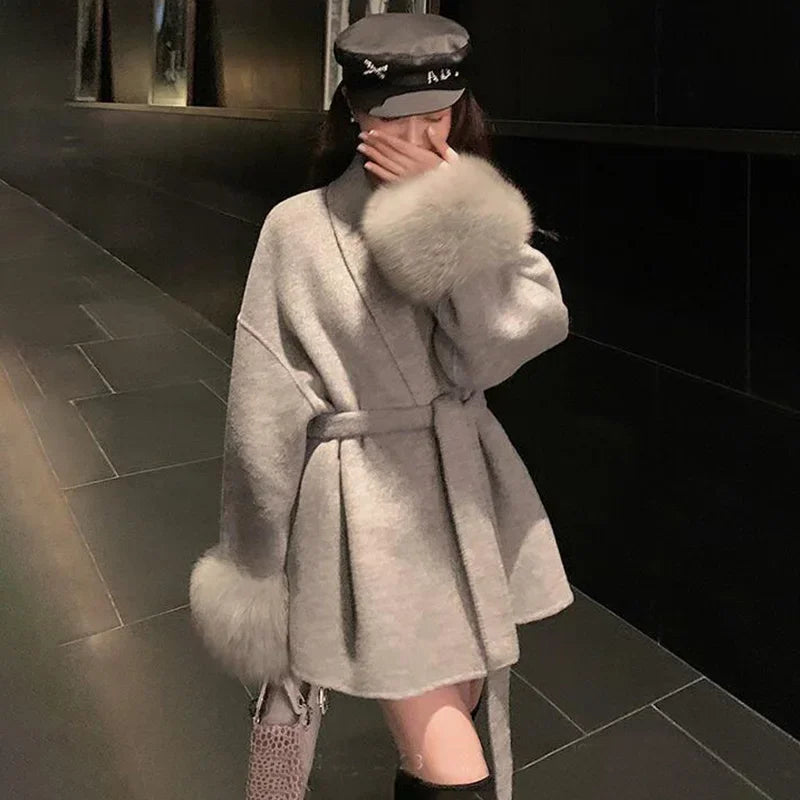 ANTONELI FOX FUR COAT