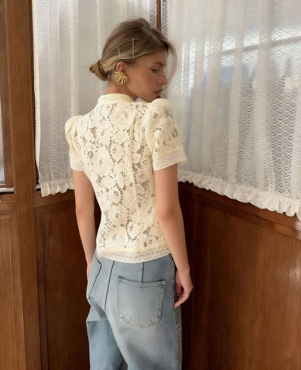 IMERA LACE BLOUSE