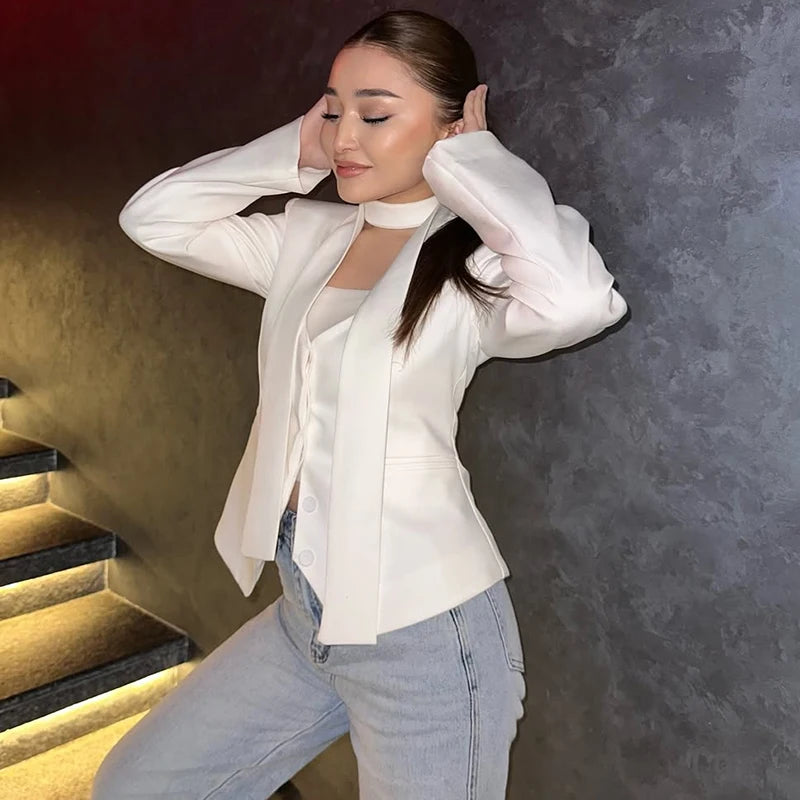 SIENNA RIBBON BLAZER