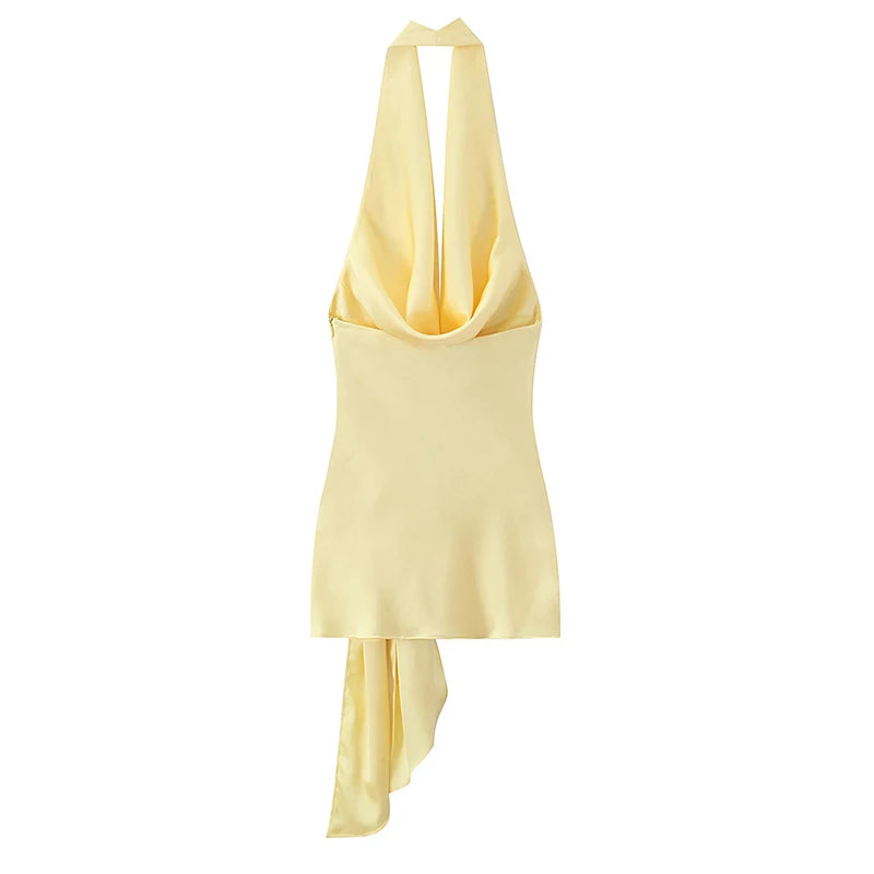 TERESIA SATIN MINI DRESS