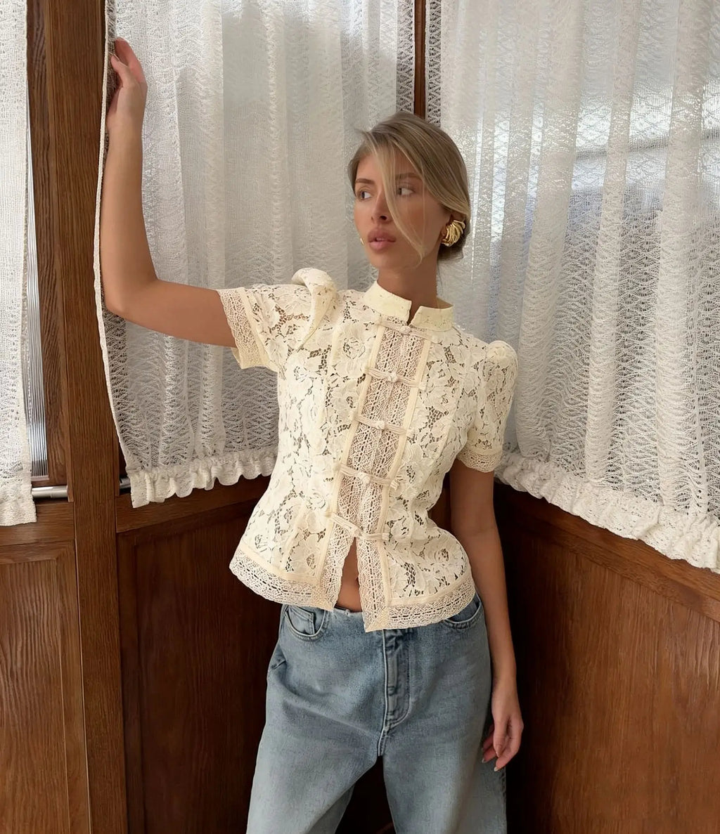 IMERA LACE BLOUSE