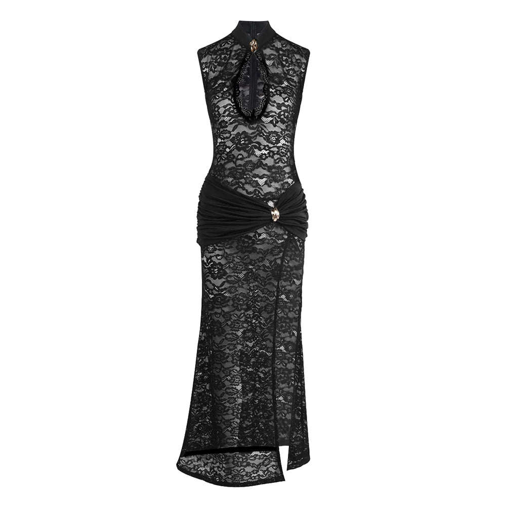 MARIA LACE MAXI DRESS