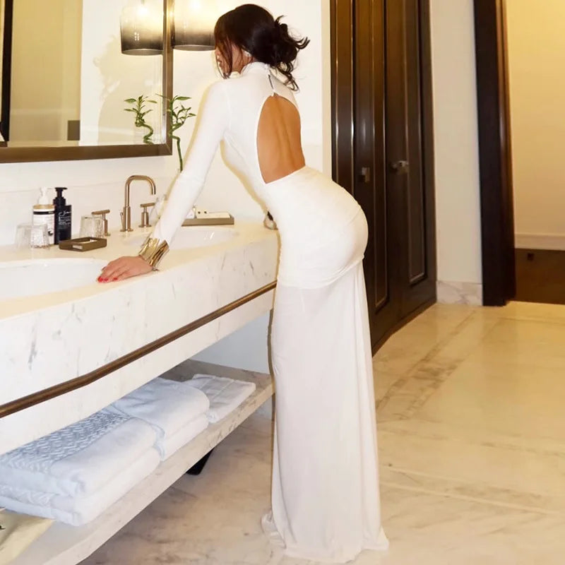 DESIREE BACKLESS MAXI DRESS