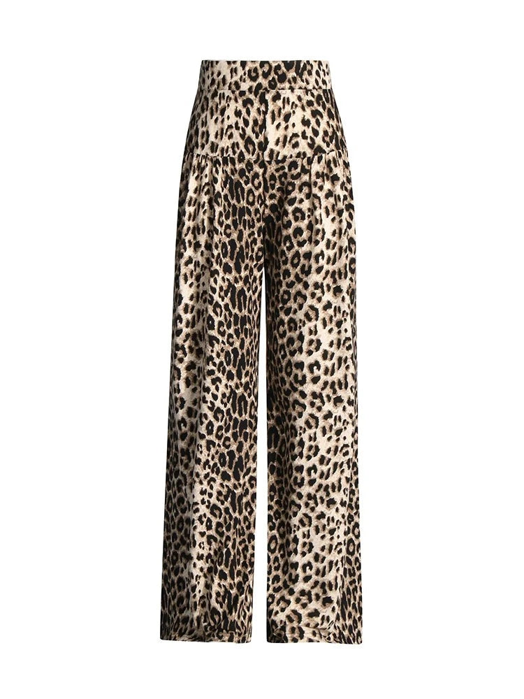 LILY LEOPARD PRINT PANTS