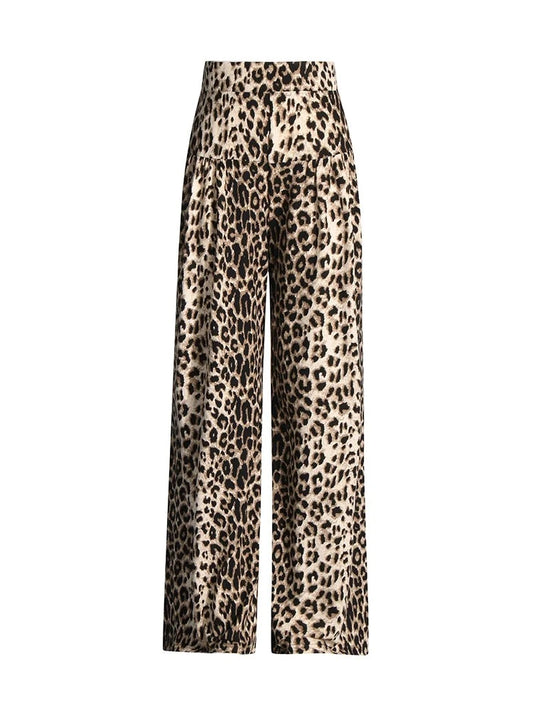 LILY LEOPARD PRINT PANTS