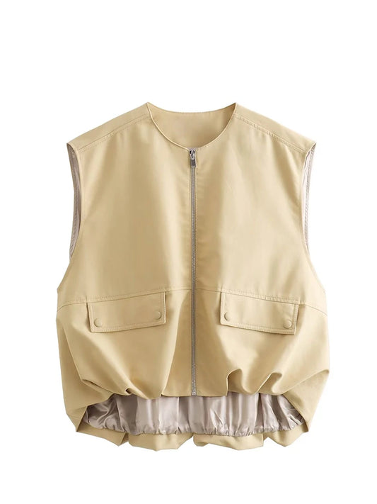 FRIDA CROP WAISTCOAT