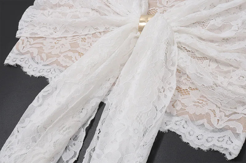 MELANIE LACE MINI DRESS