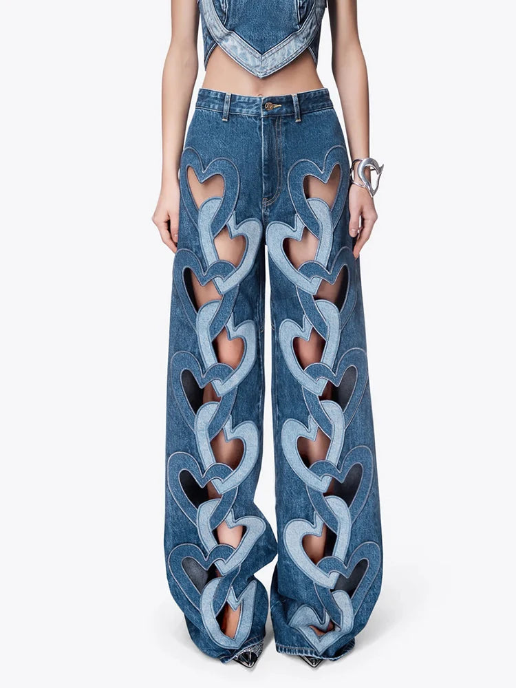 LESLI DENIM PANTS