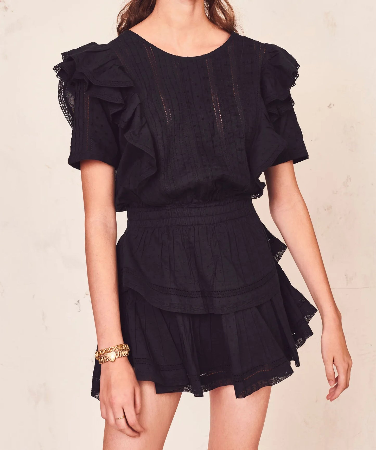 MARTA RUFFLE DRESS