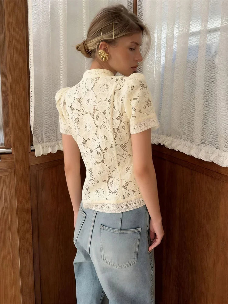 IMERA LACE BLOUSE