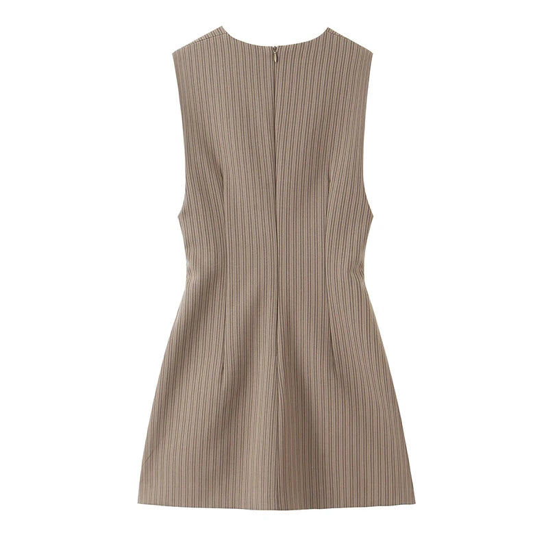 NEVA STRIPED MINI DRESS