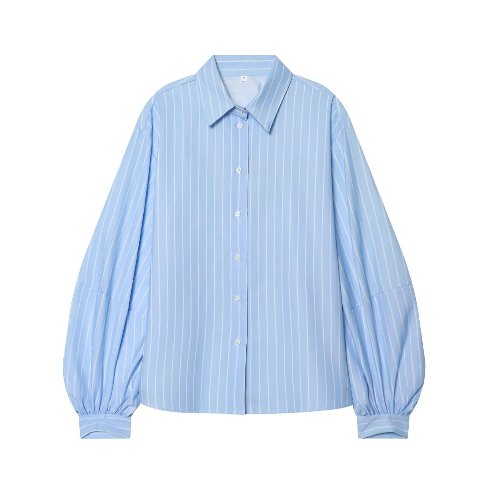 MIRELI PUFF SLEEVE STRIPED SHIRT