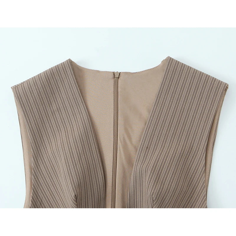 NEVA STRIPED MINI DRESS