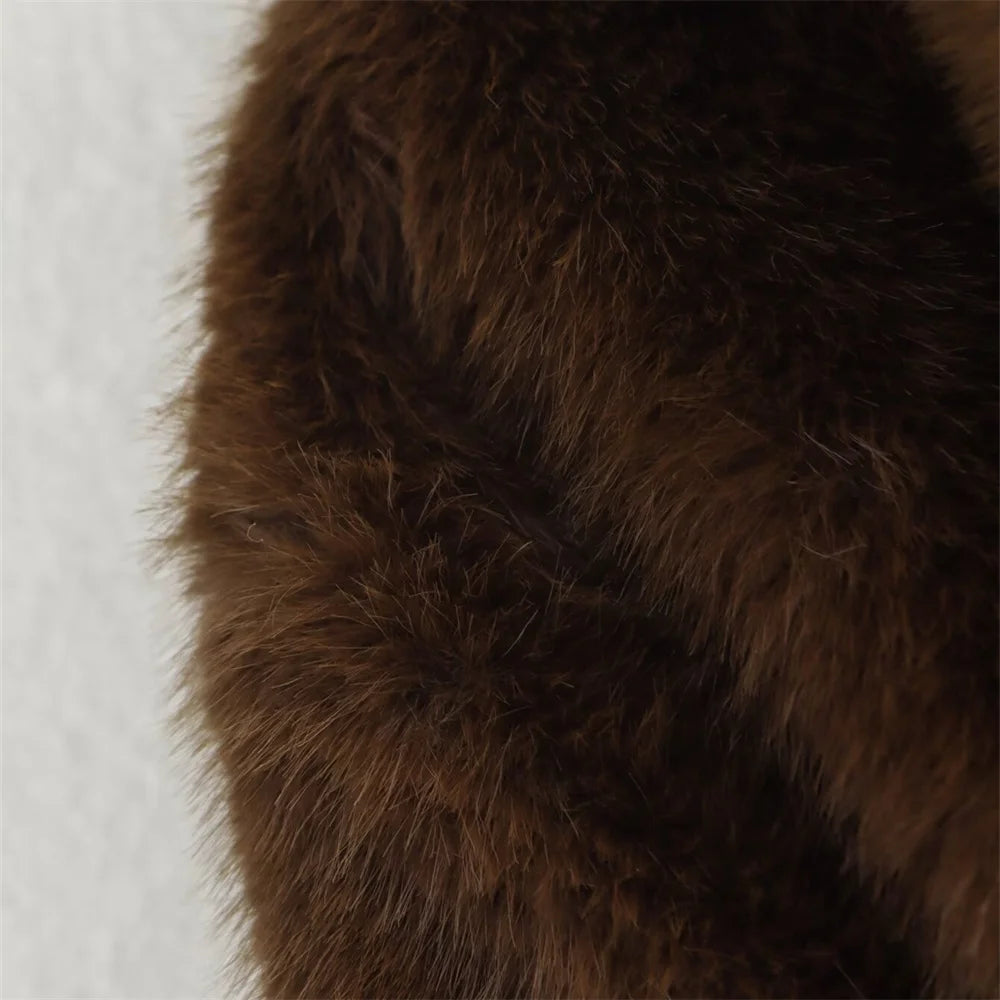 ALICIA FAUX FUR COAT