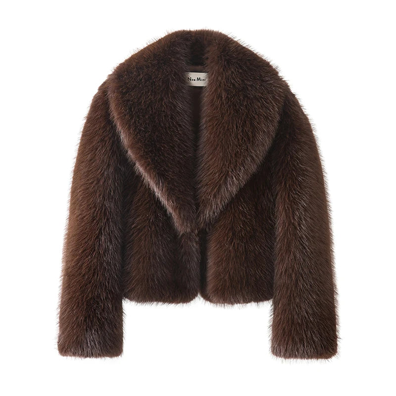 SAMONA FAUX FUR COAT