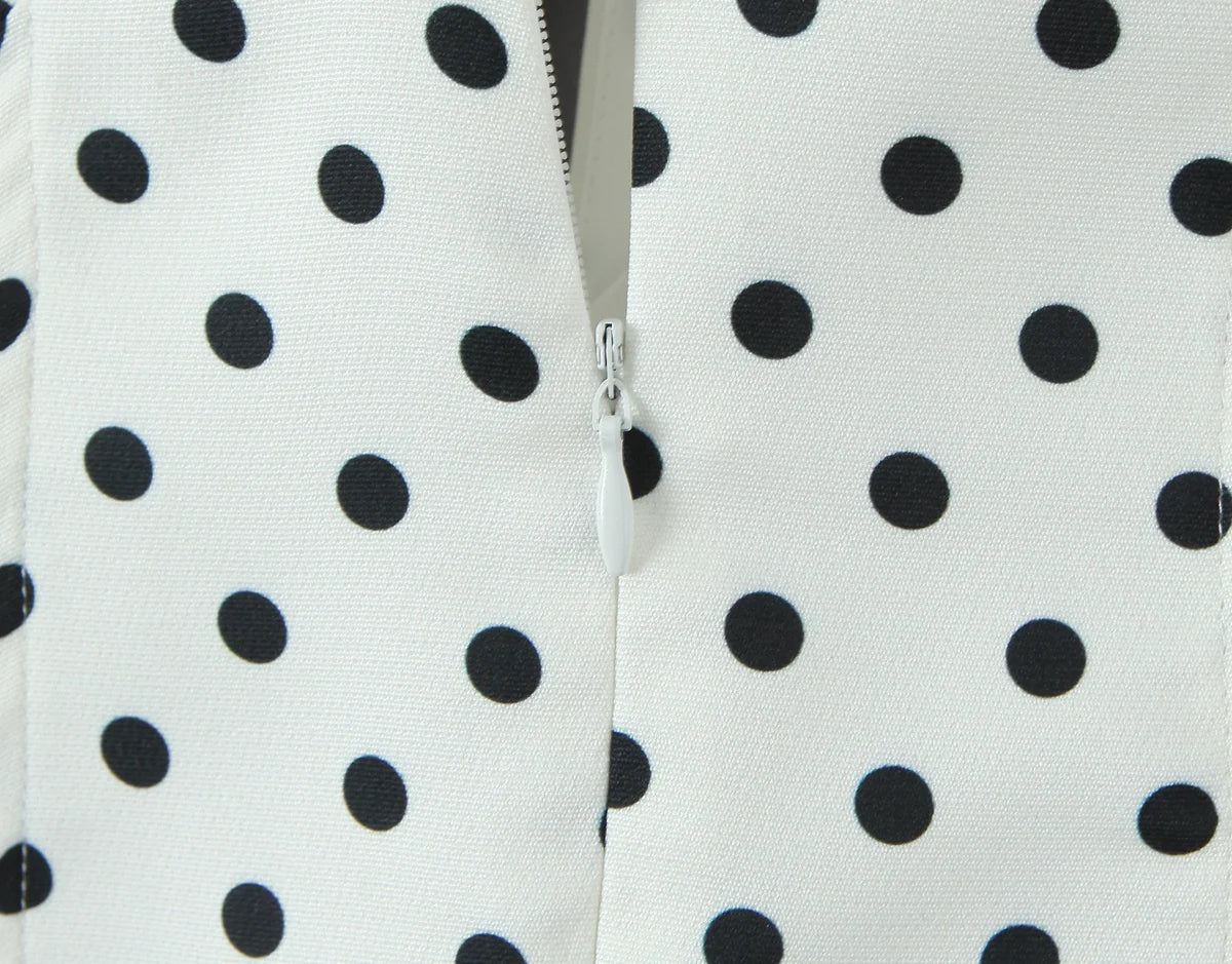 ROSALINA POLKA DOT DRESS